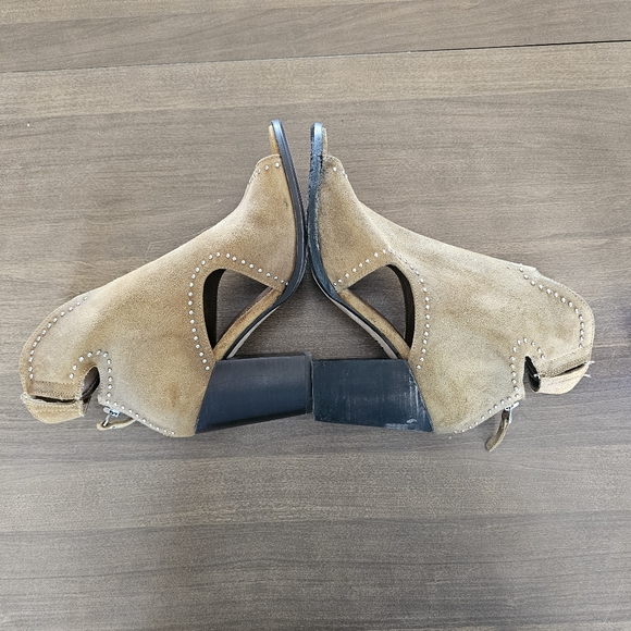 ARIAT TWO24 OPEN TOED/BOOTIES SANDALS SZ 7.5B - Picture 4 of 12